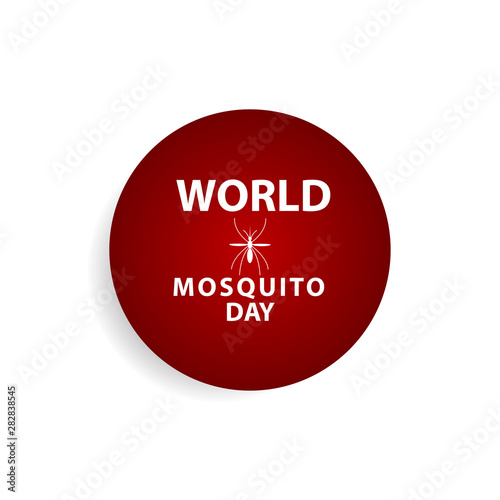 World Mosquito Day Celebration Vector Template Design Illustration