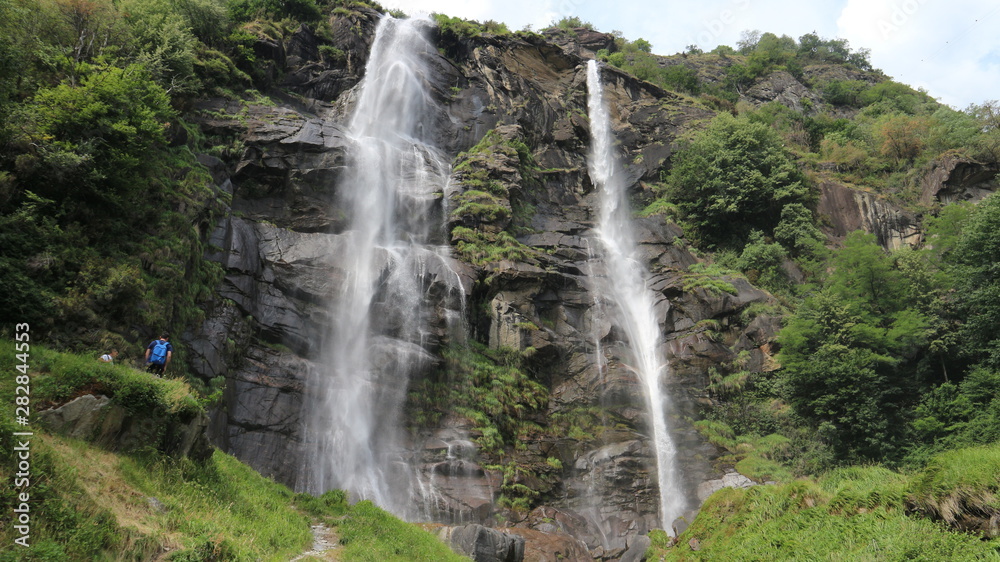 waterfall in forest