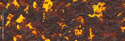 Volcano- background magma © Digital Photo