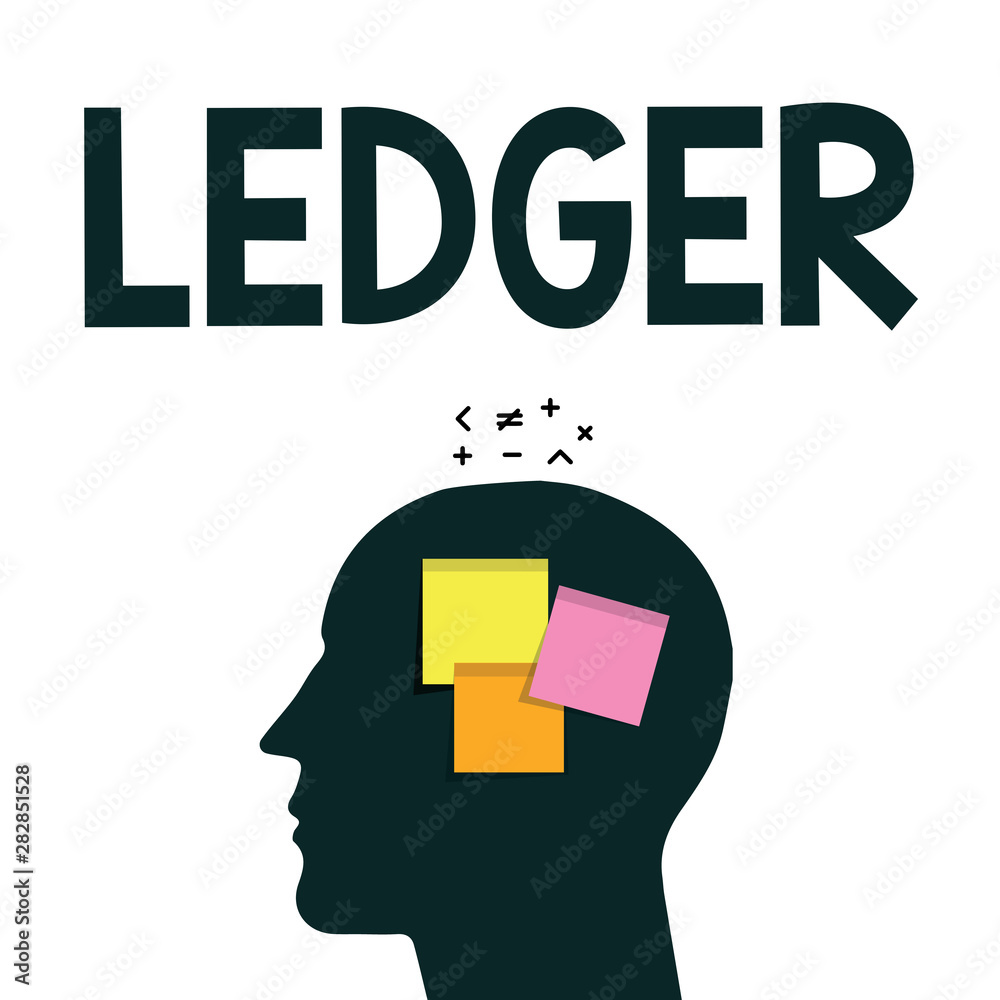Word writing text Ledger. Business concept for book or other collection of financial accounts flat stone slab. Word writing text Ledger. Business concept for book or other collection of financial accounts flat stone slab.