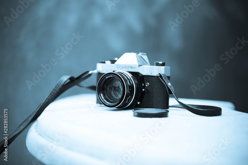 Cuadro en lienzo Analoge Kamera Rolleiflex Carl Zeiss