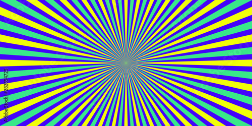 Colorful burst sunlight vec...