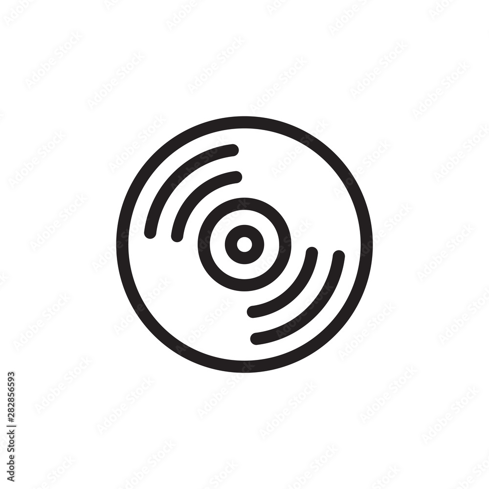 flat line cd disk icon. Logo element illustration. cd disk design. vector eps 10 .cd disk concept. Can be used in web and mobile . flat line cd disk icon. Logo element illustration. cd disk design. vector eps 10 .cd disk concept. Can be used in web and mobile .