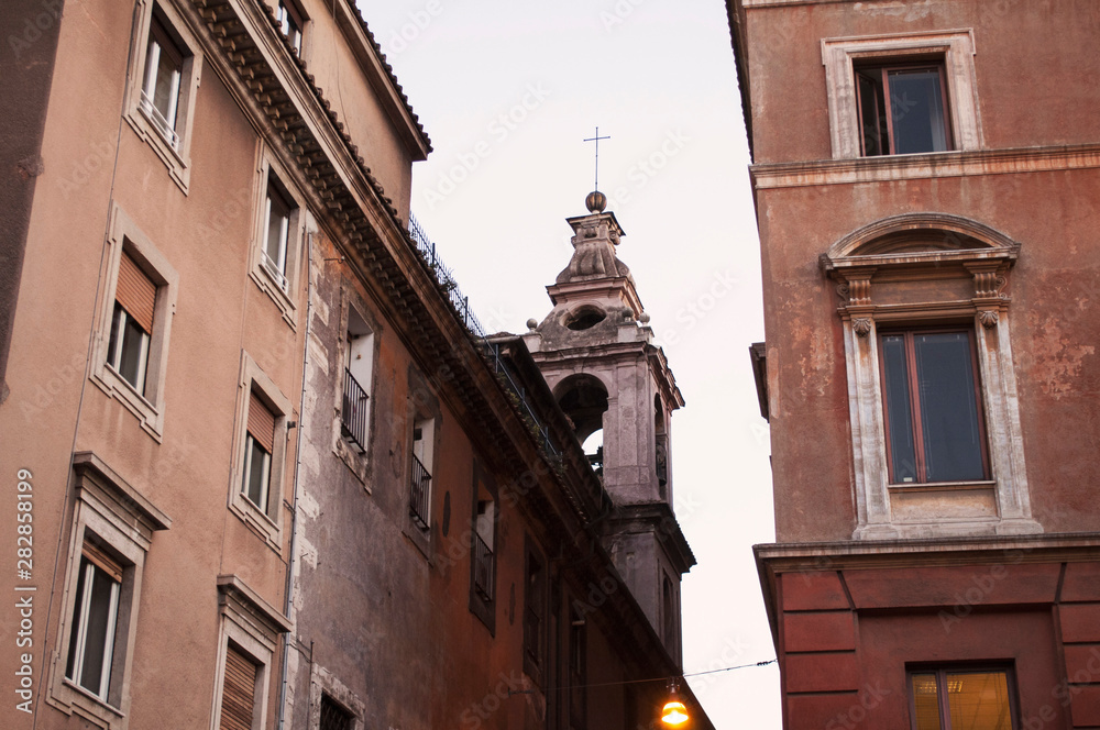 Old buildings in Rome Italy
