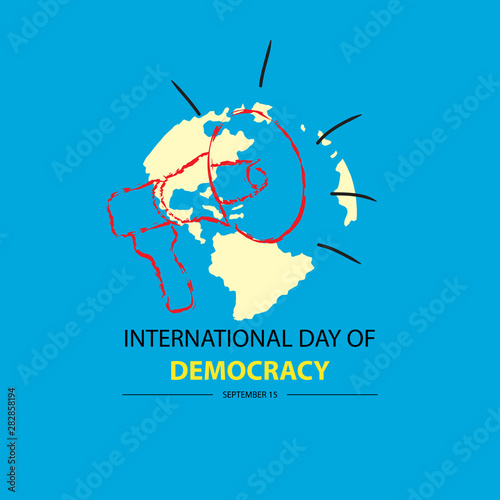 International Day of Democracy. September 15.
