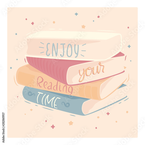 stack of books