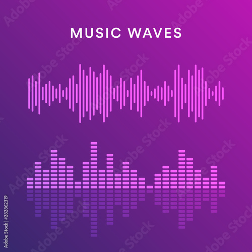 Vector musical waves set