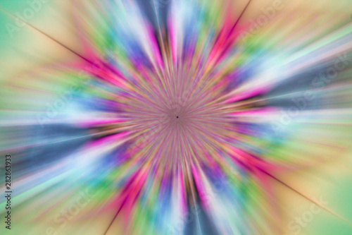 abstract multicolored symmetric blurred background