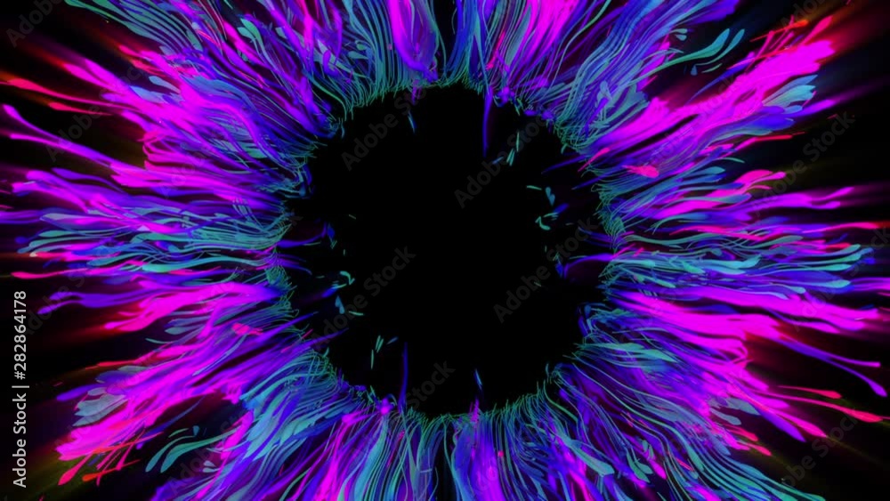 Colourful Particular Explode