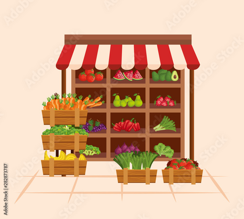 fresh fruits and vegetables healthy nutrition