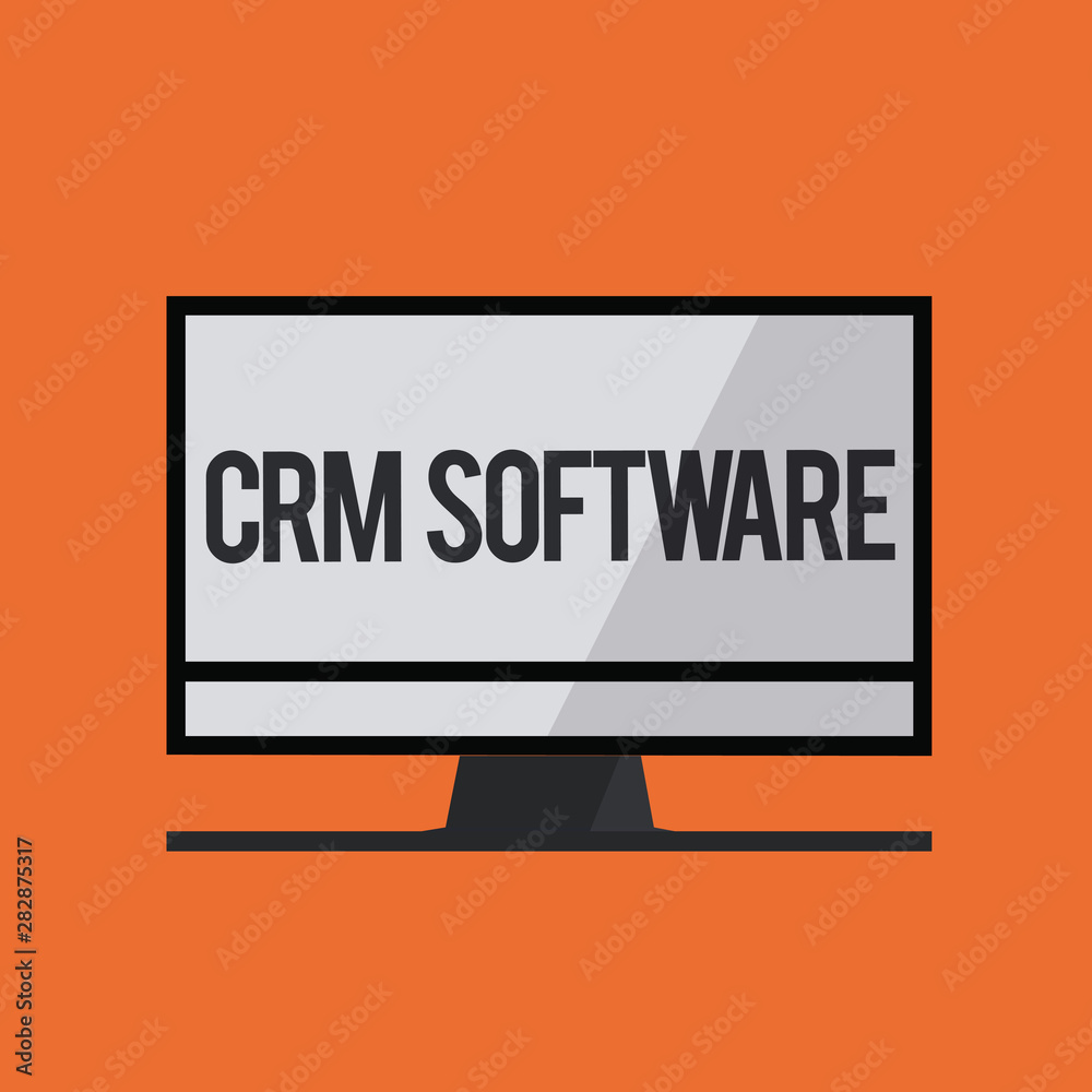 Word writing text Crm Software. Business concept for Customer relationship analysisagement used to engage with customers. Word writing text Crm Software. Business concept for Customer relationship analysisagement used to engage with customers.