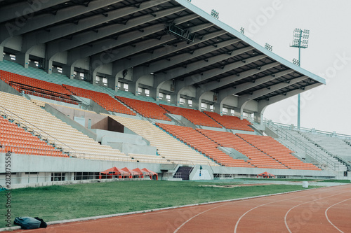 sports stadium arena & running race track