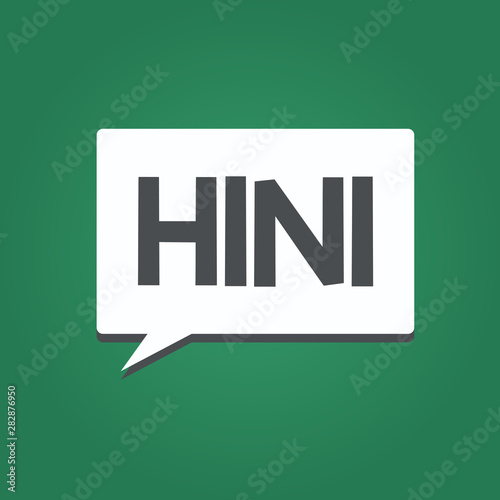Conceptual hand writing showing H1N1. Business photo text Swine flu Respiratory disease most common caused by influenza viruses.