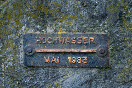 Hochwasser Mai 1983 photo