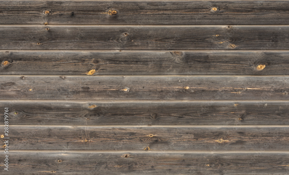 Fototapeta premium Dark wood background outdoors - image