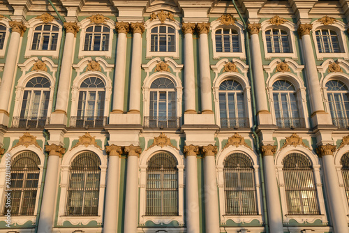 Palais baroque à Saint-Pétersbourg, Russie © JFBRUNEAU