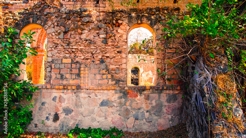 Old ruins of Catholic church