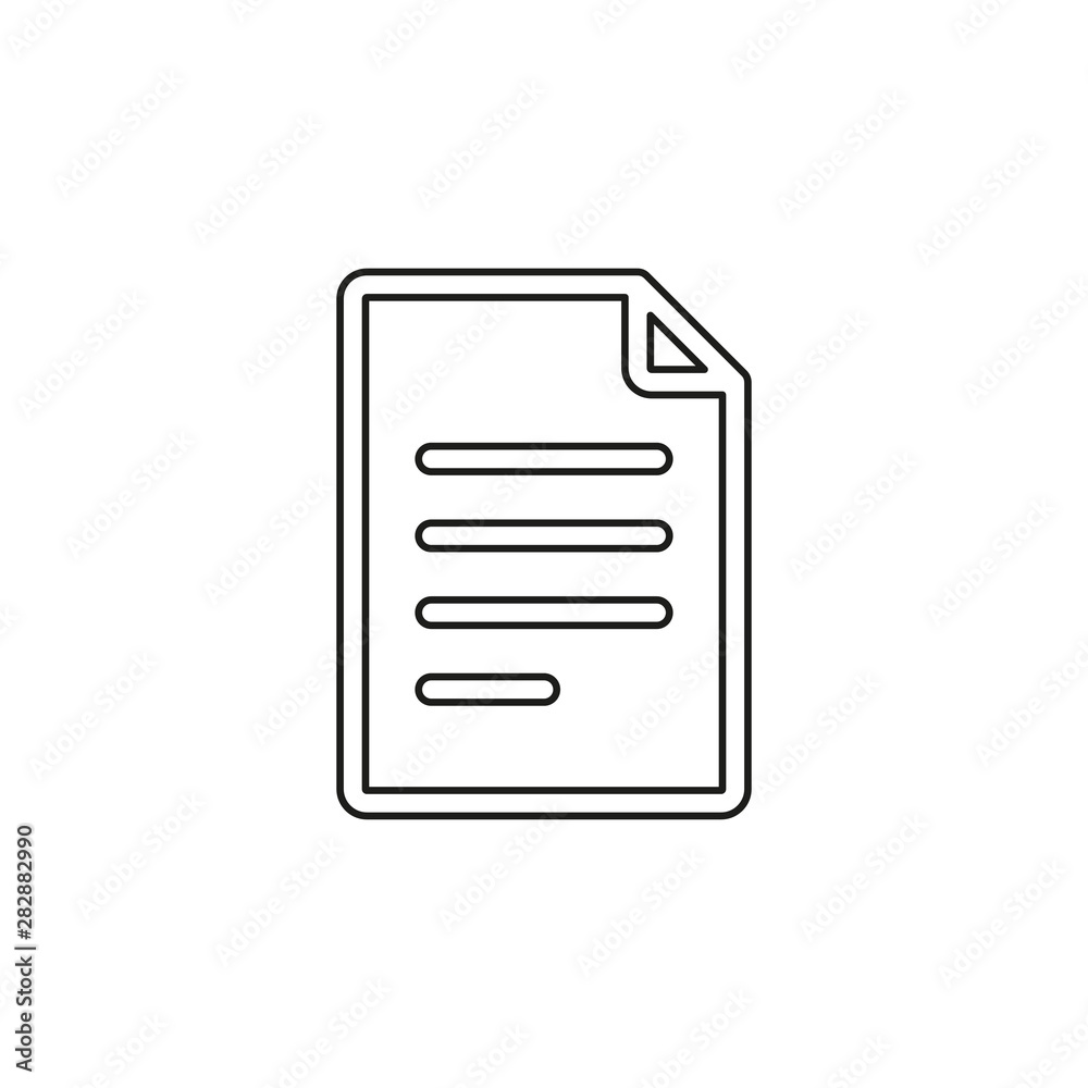 Document vector icon Document vector icon