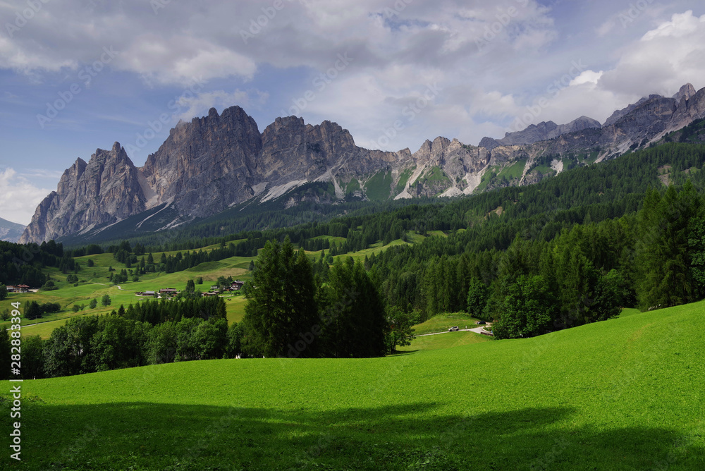 Alpine landscape in the Dolomites, Italy Alpine landscape in the Dolomites, Italy