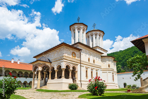 Obraz na płótnie Kloster Hurezi (erb. 1697) bei Horezu in Transilvanien - Rumänien w salonie