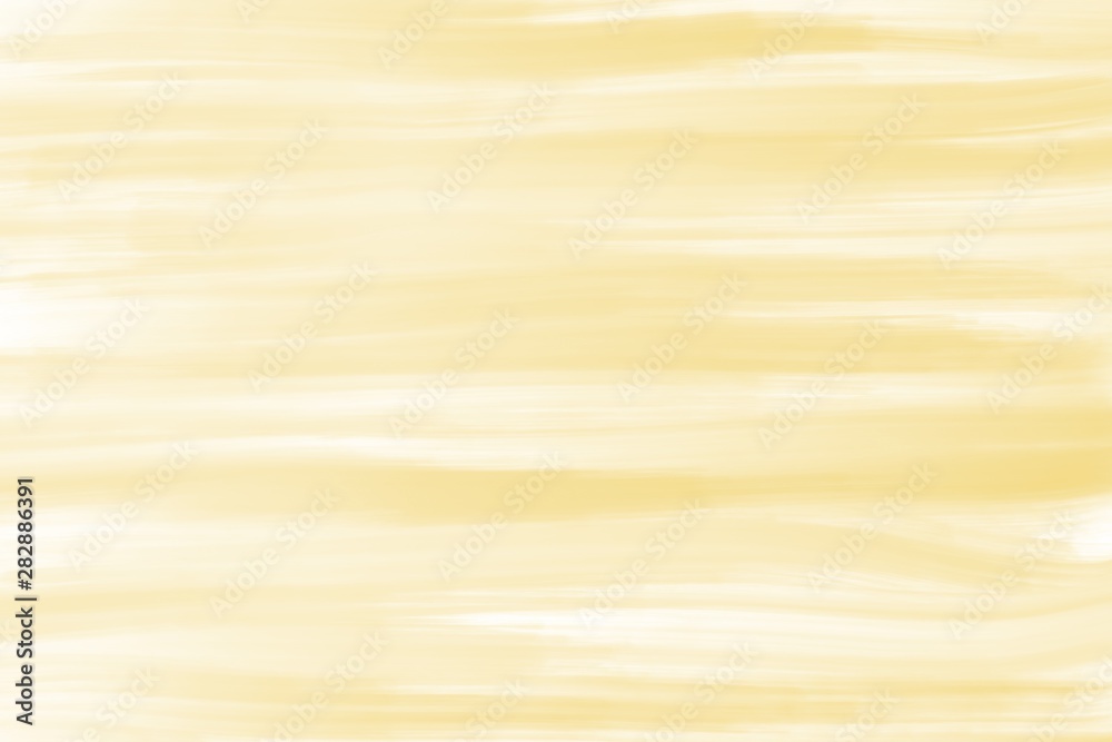 golden yellow hand drawn watercolor wavy horizontal brush stroke background  pattern  