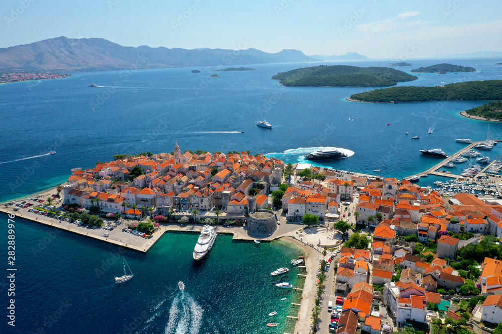 Korcula Archipelago from the West