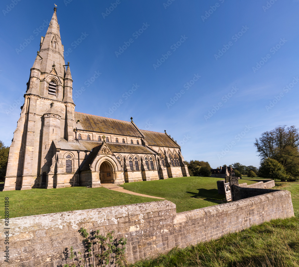 St Mary's Church England Built with stones from Fountain's Abbey St Mary's Church England Built with stones from Fountain's Abbey