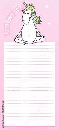 Ready to print shopping list - print out and use all year long! 