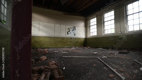 Empty Abandoned Derelict Room