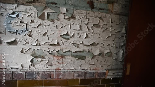 Peeling Paint Within an Old Abandoned Building
