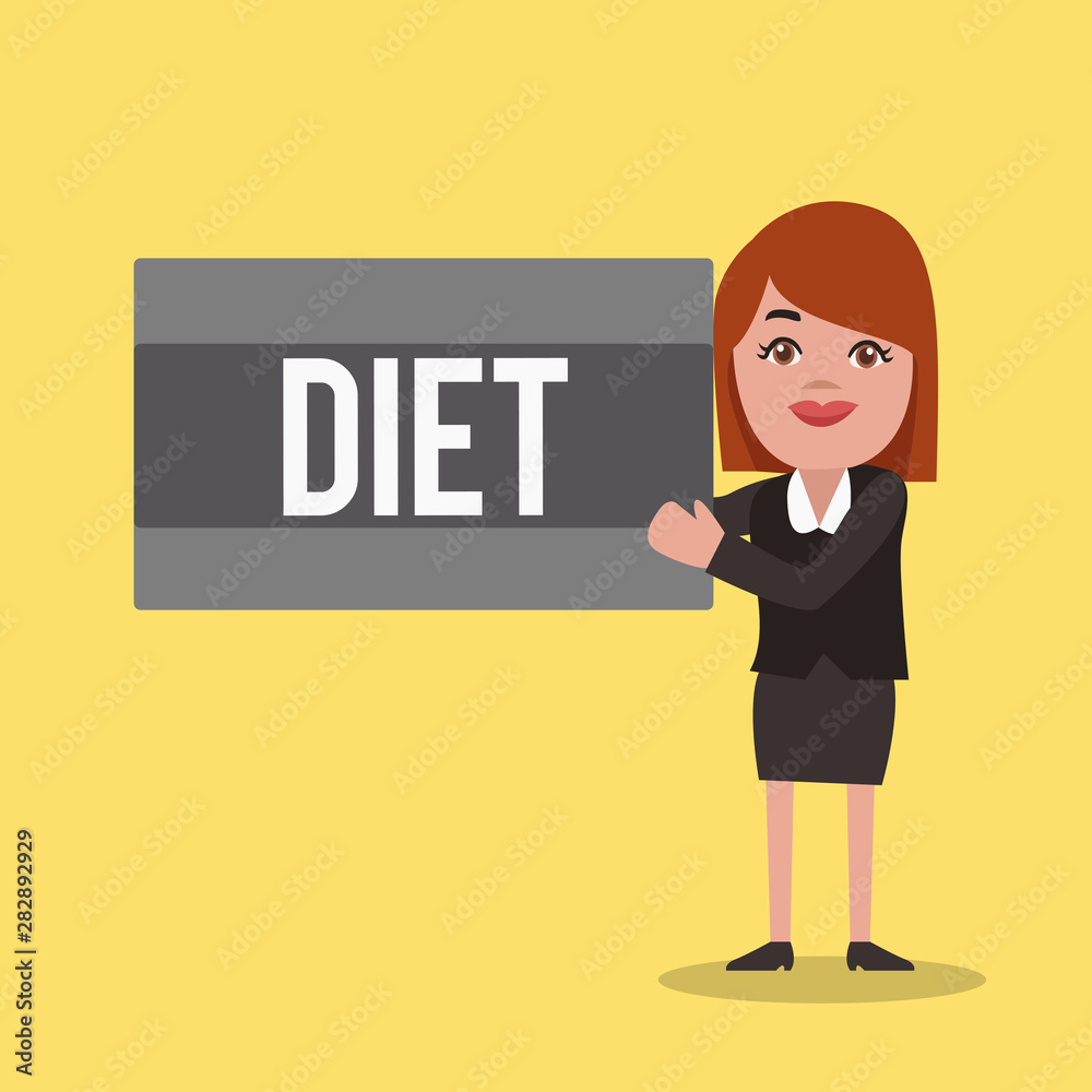 Word writing text Diet. Business concept for Healthy lifestyle Reduce food intake Vegetarian No to cholesterol. Word writing text Diet. Business concept for Healthy lifestyle Reduce food intake Vegetarian No to cholesterol.
