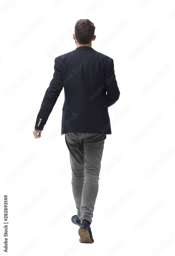 in full growth. successful modern man confidently stepping forward in full growth. successful modern man confidently stepping forward
