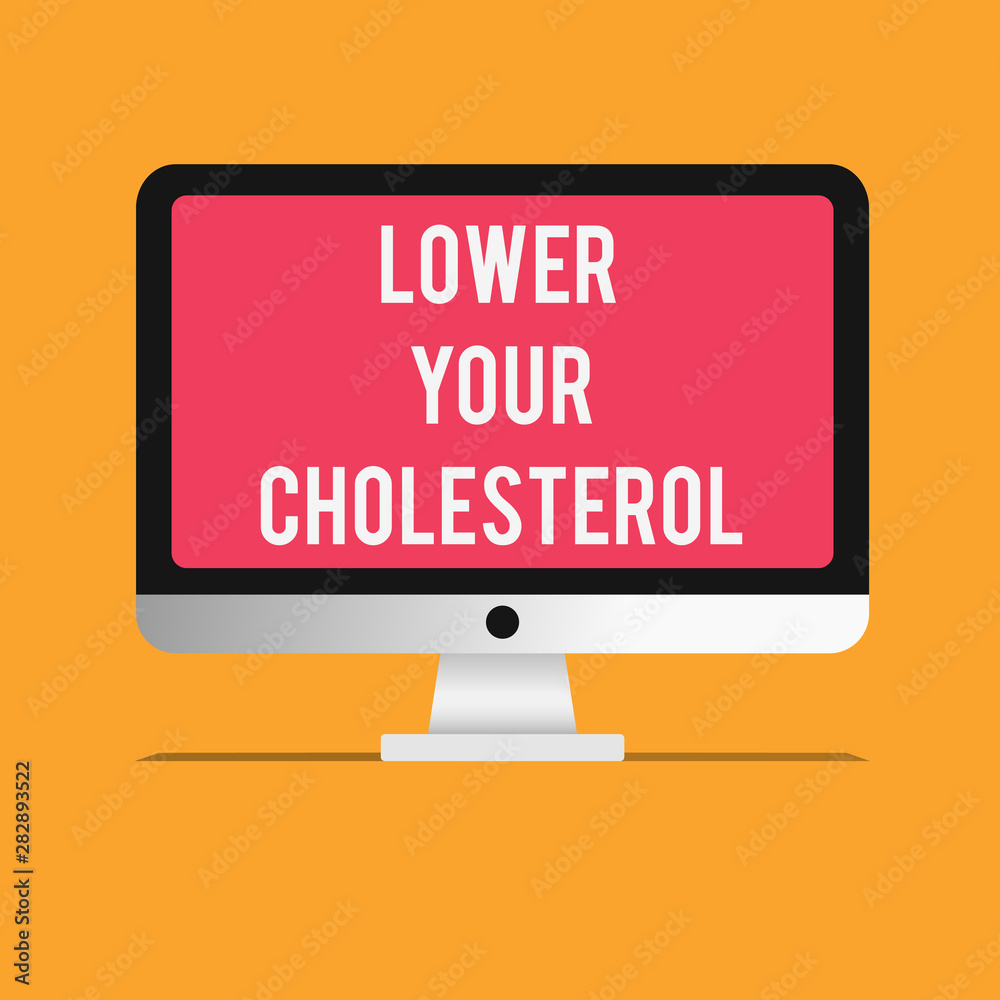 Writing note showing Lower Your Cholesterol. Business photo showcasing Reduce the intake of fatty foods Do regular exercise. Writing note showing Lower Your Cholesterol. Business photo showcasing Reduce the intake of fatty foods Do regular exercise.