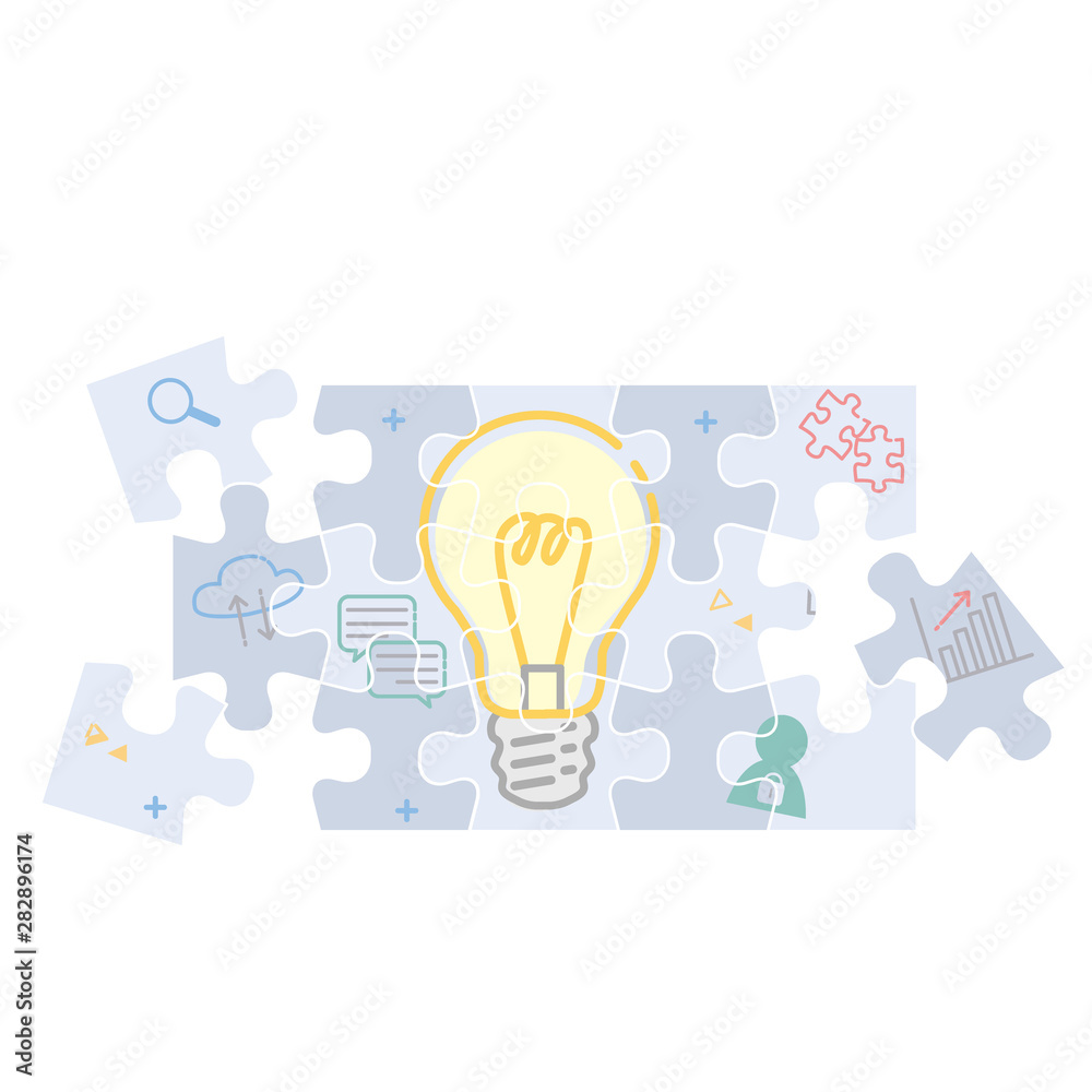 パズル イラスト Stock ベクター Adobe Stock