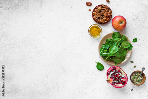 Autumnal Salad Ingredients photo