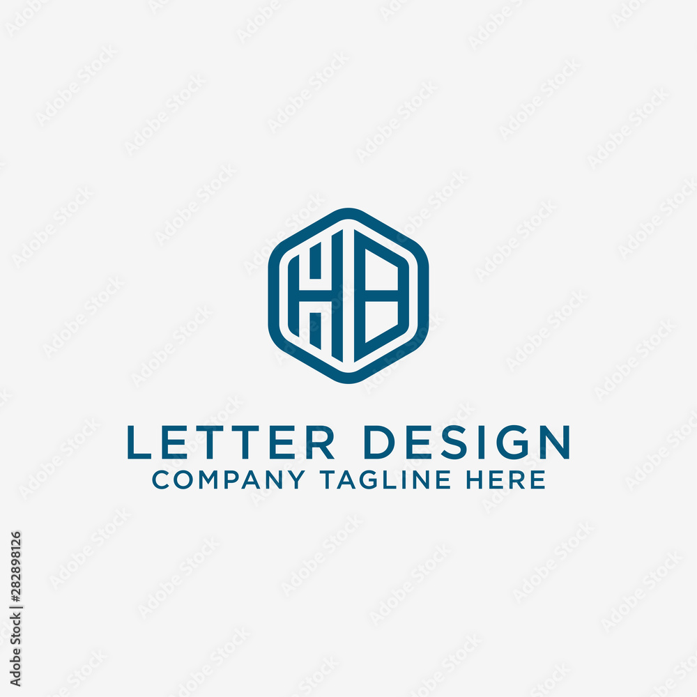 Inspiring company logo designs from the initial letters of the HB logo icon. -Vectors