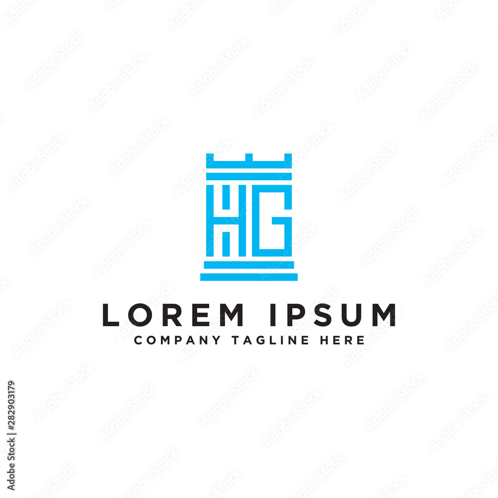 Inspiring company logo designs from the initial letters of the HG logo icon. -Vectors Inspiring company logo designs from the initial letters of the HG logo icon. -Vectors