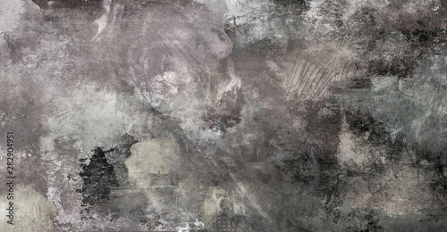 Tableau sur toile texturen grau abstrakt alt banner