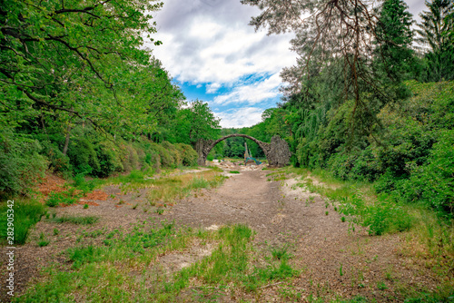 Rakotz Bridge, Azalea and Rhododendron Park in Kromlau