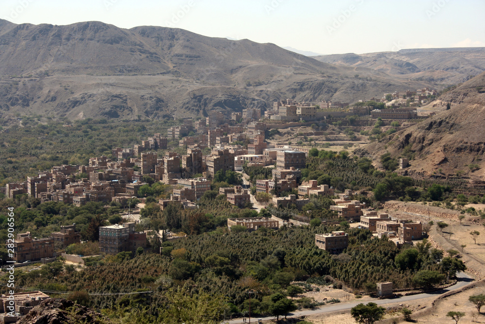 Small rural town north-west of Sanaa, Yemen on 15 November 2008