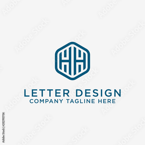 Inspiring company logo designs from the initial letters of the HH logo icon. -Vectors