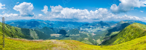 View from Velka Chochula peak, Low Tatras, Slovakia © vrabelpeter1