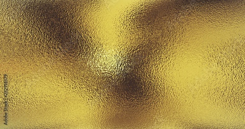 gold foil texture background 3D rendering