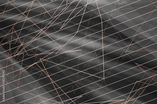 Fototapeta Naklejka Na Ścianę i Meble -  abstract, design, blue, pattern, technology, line, fractal, black, wave, space, texture, backdrop, web, light, geometry, dark, wallpaper, motion, lines, cyberspace, tunnel, illustration, 3d, digital