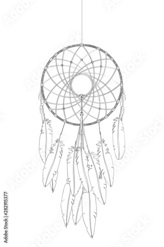 Dreamcatcher sketch 2