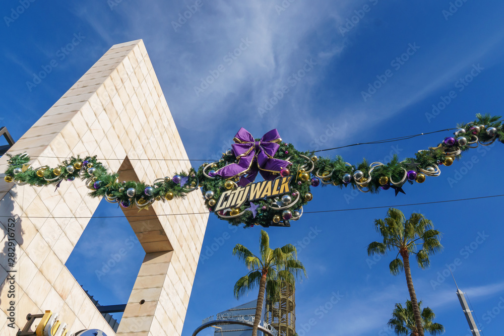 Universal Studios Hollywood Citywalk Stock Photo Adobe Stock Universal Studios Hollywood Citywalk Stock Photo Adobe Stock