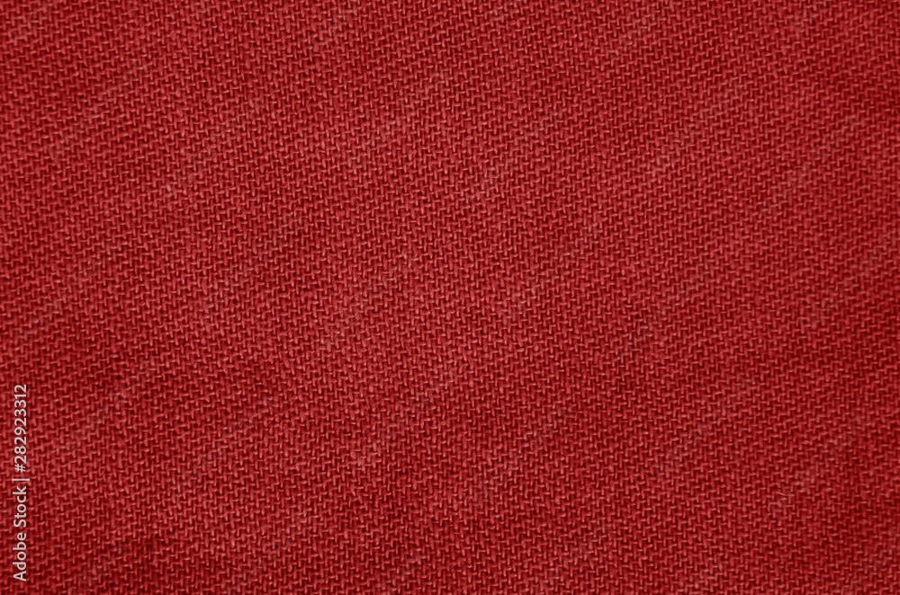 Fototapeta premium texture of red fabric