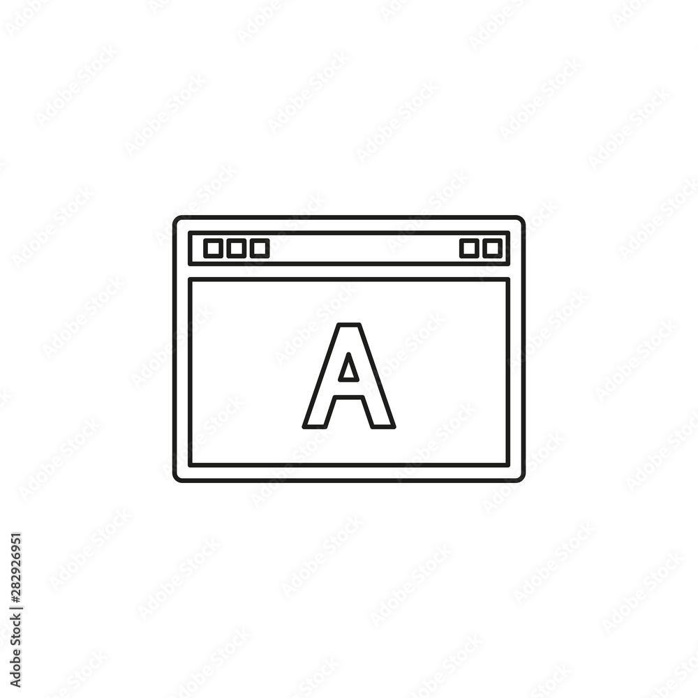 SEO web flat icon adwords advertising, browser SEO web flat icon adwords advertising, browser