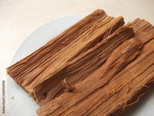 Uncaria tomentosa. Uña de gato, planta medicinal.