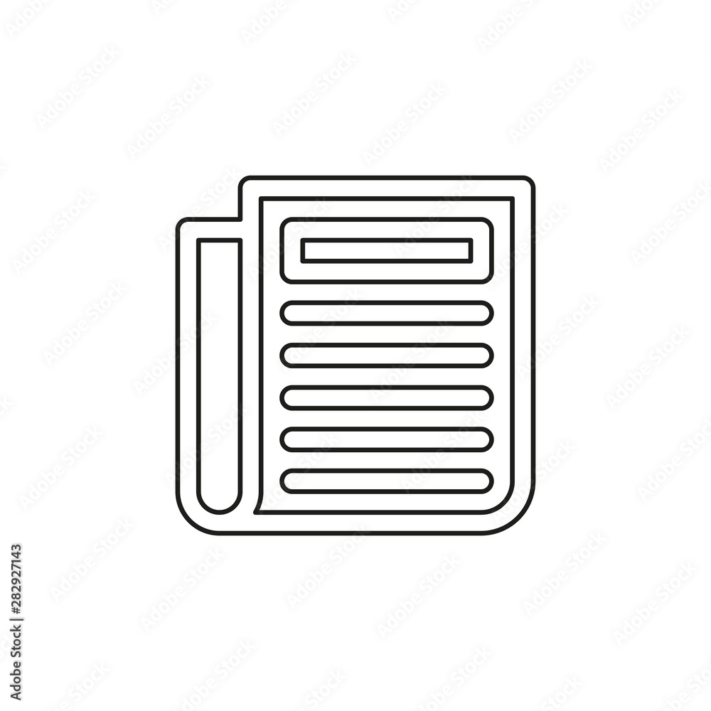 newspaper icon - daily newsletter - news icon newspaper icon - daily newsletter - news icon